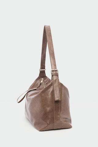 Gabrielle Salaş Omuz Çantası Vizon Vizon