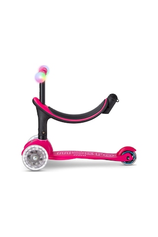 Micro Mini2grow Deluxe Magic Led 3 Tekerlekli Scooter Pink