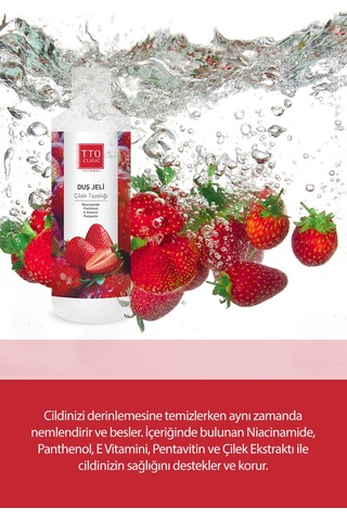 Tto Clinic Çilek Tazeliği Duş Jeli 500 ML