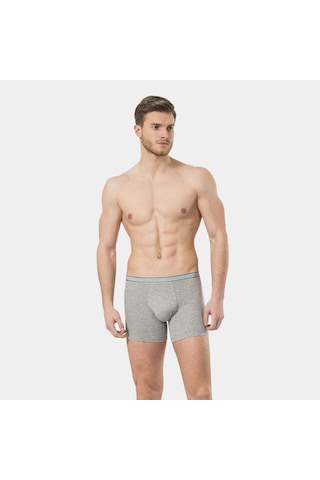 Türen Erkek Likralı Boxer 174/gri Gri