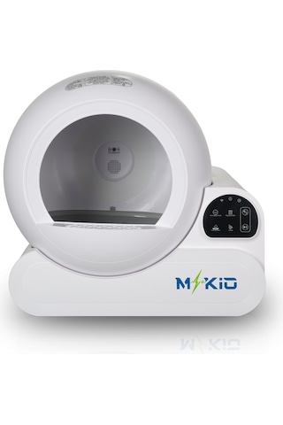 Akıllı Otomatik Kedi Tuvaleti, Wifi Ve Bluetooth Kontrollü Ve Ir Güvenlik Sensörlü, Koku Giderici Karbon Filtreli - Uygulama İle Kontrol Edilebilir