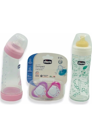 Chicco Bebeğinizin İlk Seti Pembe Paket 3'lü