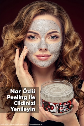 Ostwint Nar Yüz ve Vücut Peeling 300 ML