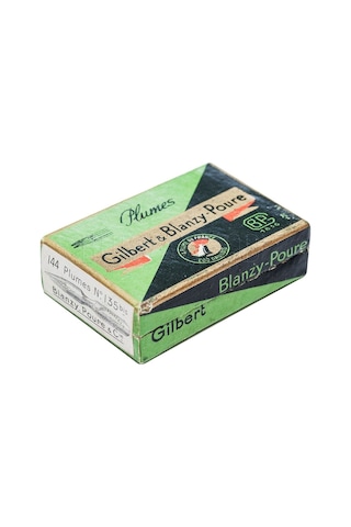 Gilbert Blanzy Döküm No:135 Copperplate Divit Uç Tarama Uç