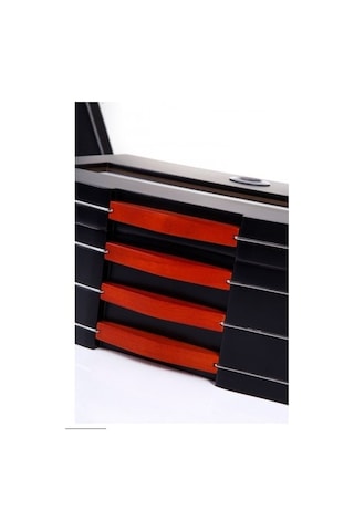 Parmida Humidor Puro Saklama Kutusu - Siyah 0162