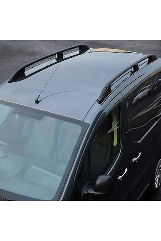 Vw Transporter T6 Tavan Çıtası - Siyah, Uzun Şase, Elegance 2015-2023