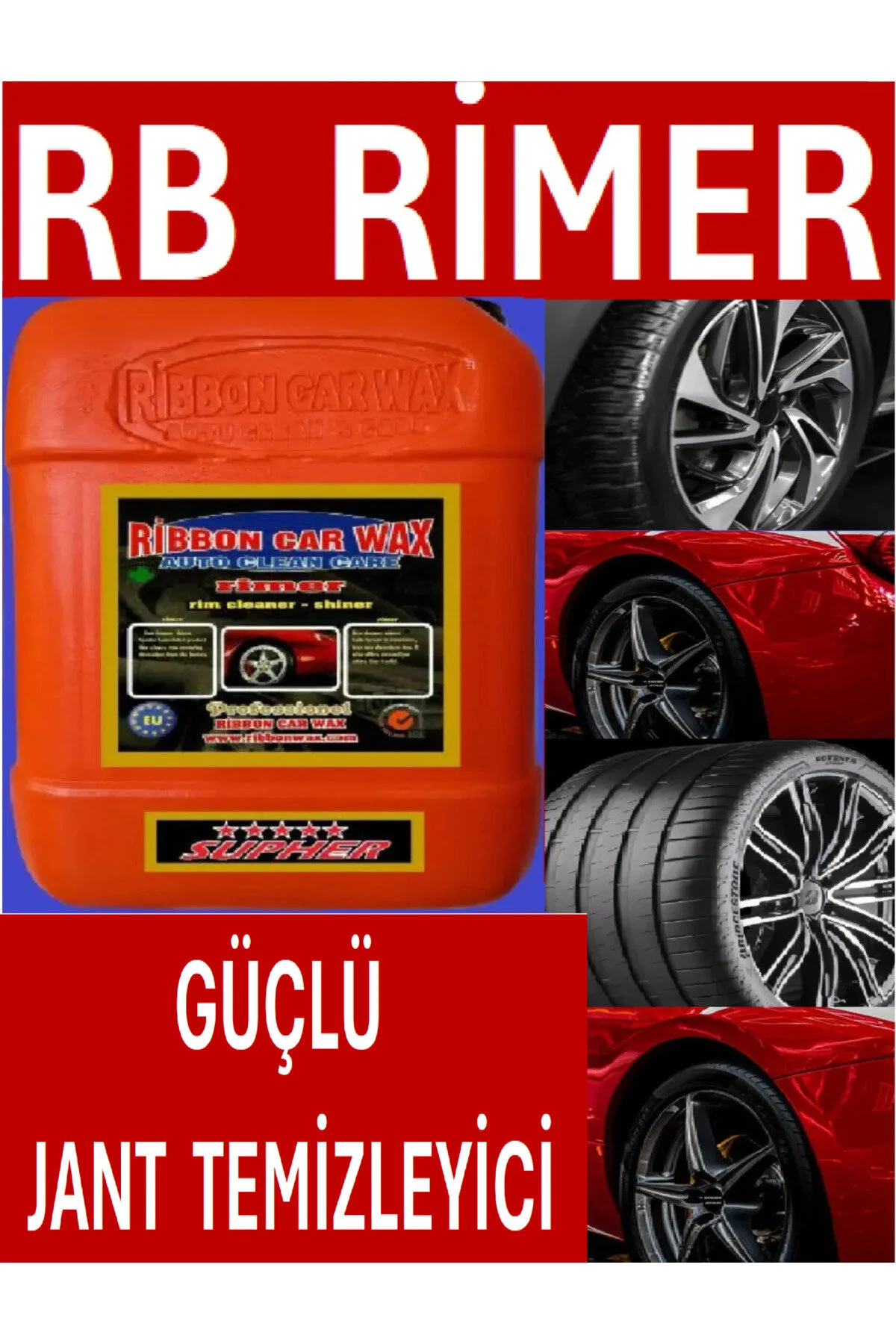 Rb Rimer Jant - Balata Temizleyici 5 Kg
