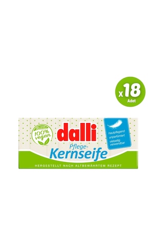 Dalli Vegan Seri Kalıp Sabun 3 X125 G 1koli / 18 Paket