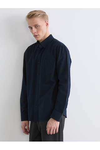 Lcw Vision Lacivert Regular Fit Oxford Erkek Gömlek