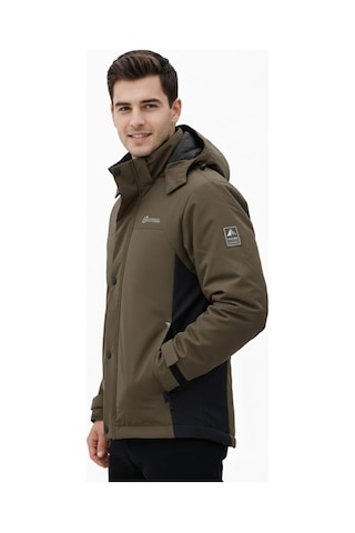 Dynamo Erkek Kapüşonlu Spor Mont 2 Parça Regular Fit 3362 Bgl-st04898 Açık Kahverengi