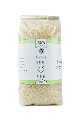 OG natural Organik Sertifikalı Osmancık Pirinç 800 Gr 800 G