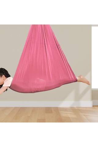 Suntek Çocuk Salıncak Hamak Balkon Için Anti Tip Sandalye Pembe
