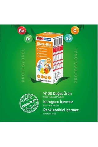 Kiki Excellent Kuş Diare-mix 25 Ml.