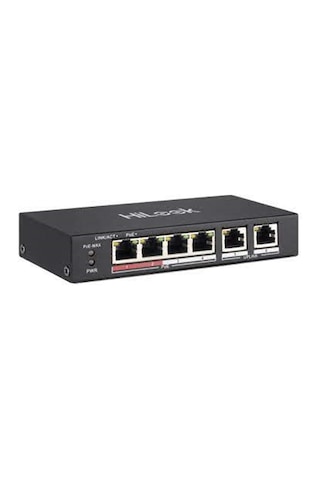 Hilook Ns-0106p-35 4 Port Poe, 35w, +2 Port Megabit Uplink Switch