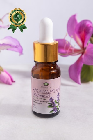 Goomy Misk Adaçayı Yağı %100 Doğal Bitkisel Uçucu Yağ Clary Sage Oil 10ml 10 ML
