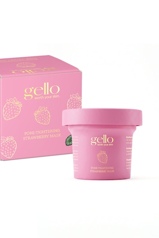 Gözenek Sıkılaştırıcı Mikro Tanecikli Çilek Maskesi 100 Ml