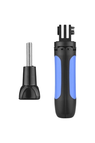 Reedark Mavi Mini Tripod Ve Selfie Stick, Su Geçirmez Kılıfı Olan Spor Kameralar İçin Uyumlu Gopro, Yi, Sjcam