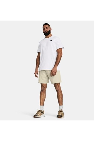 Under Armour Ua Hw Lc Patch Ss Erkek T-shirt-29638 Beyaz