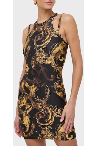 Versace Jeans Couture Bayan Elbise 76hao944 Js292 G89 Siyah-gold Siyah - Altın