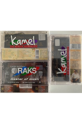 3 Farklı Çeşit Latif Doğan Kaset