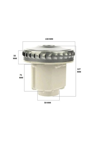 Elektrikli İle Uyumlu Süpürge Motoru Srv59 1200 W