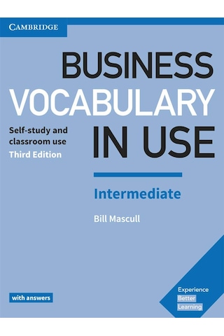 Business Vocabulary İn Use: Intermediate Book With Answers: Self-study And Classroom Use