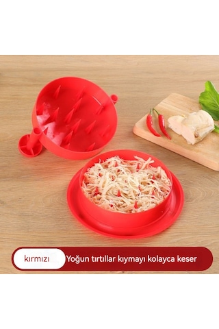 Jzcat Çok Fonksiyonlu Gözyaşı Tavuk Göğsü Parçalayıcı Tavuk Ayırıcı Gözyaşı Tavuk Aleti - Kırmızı Diğer