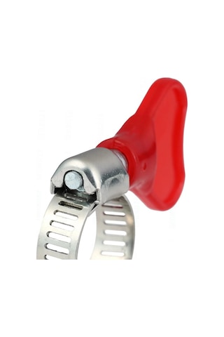 Hortum Kelepçe Kelebek Saplı 8.5mm 16-25 - 10 Adet Standart