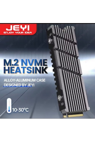 Jeyı Ssd Soğutucu 2280 M.2 Nvme Radyatör Magnezyum+alüminyum İ002