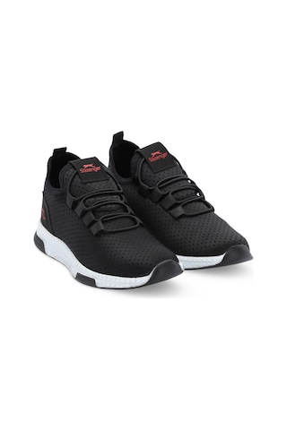 Slazenger  ABENA NOK Çocuk Siyah  -  Kırmızı Günlük Spor  Ayakkabısı