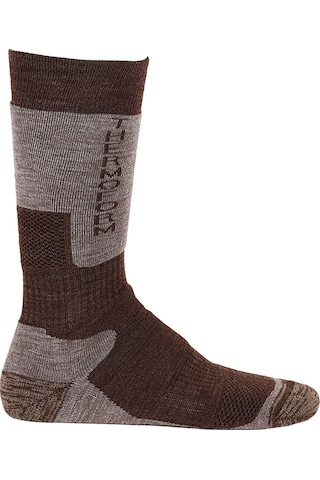 Thermoform Outdoor Çorap Kahverengi Renkli