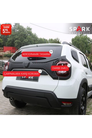 Dacia Duster 2018-2024 Yıl Aralığı Uyumlu Bagaj Kapağı Dodik 3 Parça