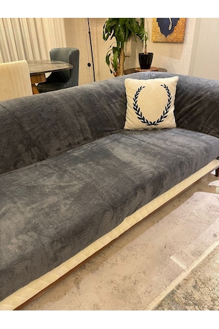 Mulberry Wellsoft Koltuk Örtüsü 220 x 230 Antrasit Renk