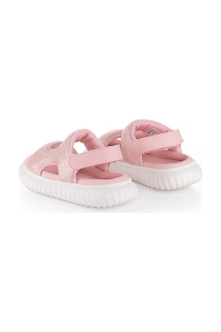 Kız Çocuk Taşlı Rahat Sandalet 26y846 Pembe
