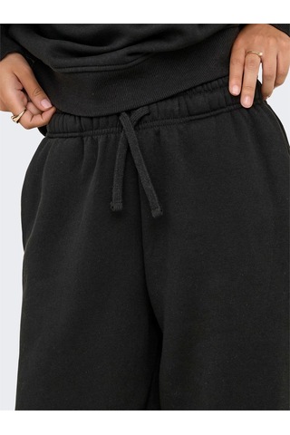 Only Onlbest Lıfe Cuff Pant Swt Noos Kadın Black Eşofman Altı - 15357504 Siyah