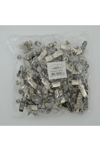 Linea Metal Maşalı Klips 100 Lü Paket