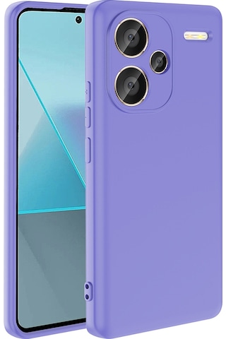 Xiaomi Redmi Note 13 Pro Plus 5g Uyumlu Kılıf Tchs Mara Lansman Kapak-lila Lila
