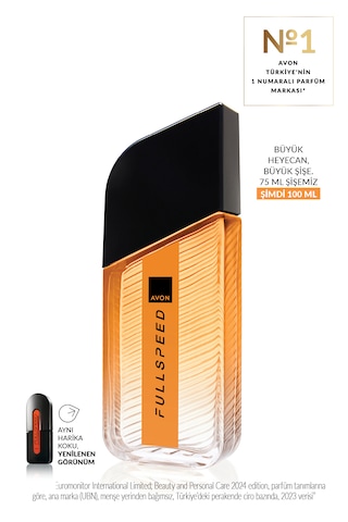 Full Speed 100 Ml. Erkek Parfüm 50 Ml. Rollon Ve 250 Ml. Saç Vücut Şampuanı Paketi Turunçgil