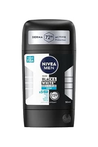 Nıvea Men Black & White Invisible Fresh Stick 50 Ml