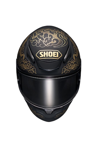 Shoei Nxr 2 Fearless Tc-5 Kapalı Motosiklet Kaskı Siyah- Gold