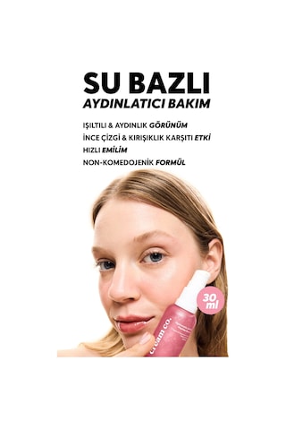 Cream Co. Nemlendirici Dolgunlaştırıcı Canlandırıcı Cilt Tonu Eşitleyici Serum Hyaluronic Acid & Peptide Serum 30 ML