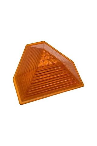 Takoz Lamba Camı Piramit Sarı
