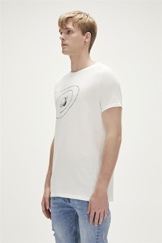 Bad Bear Alive T-shirt Beyaz Baskılı Erkek Tişört 001