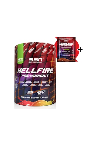 SSN Sports Style Nutrition Hellfire 300 gr (AHUDUDU LİMON) Pre Workout