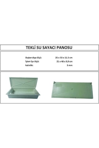 Aksesuaros Su Sayaç Panosu