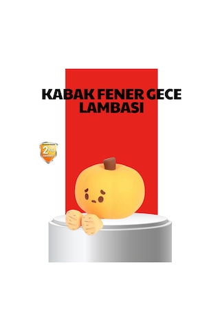 Pumpkin Led Night Light Dokunmatik Şarjlı Silikon Gece Lambası Çok Renkli