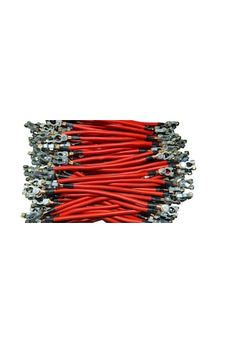 Akü Bağlantı Kablosu 45cm 50mm Kutubaşlı Kırmızı
