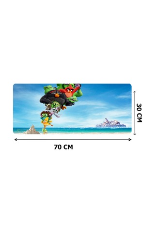 70x30 Xl Bırds 3mm Kauçuk Kaymaz Taban Oyuncu Gaming Mouse Pad