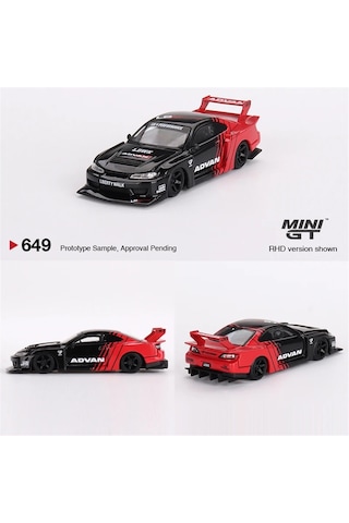 Jl Mınıgt 1:64: Lb Lb-süper Siluet Advan Alaşım Araba Modeli Rhd