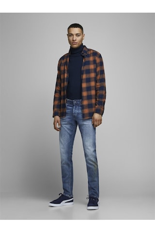 Jack & Jones Jjiglenn Jjicon Jj 357 50sps Noos Erkek Jean Pantolon-27640 Mavi